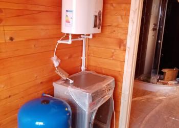 Монтаж системы водоснабжения, подключение стиральной машны