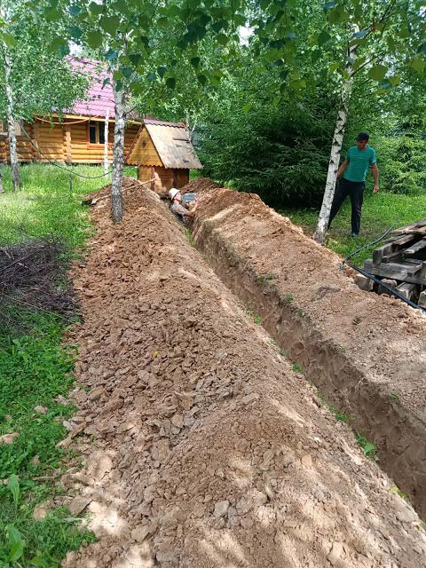 водопровод под ключ в Красногорске и Красногорском районе